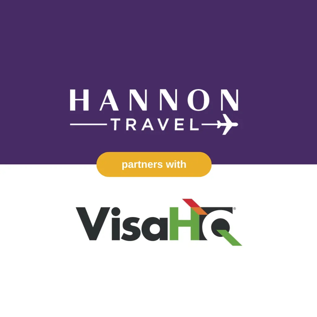 Visa and Documentation Support with VisaHQ and Hannon Travel