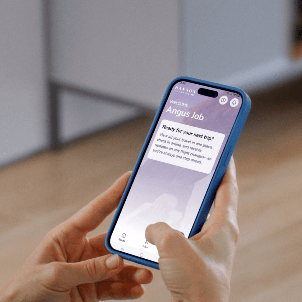 Hannon Travel App Image